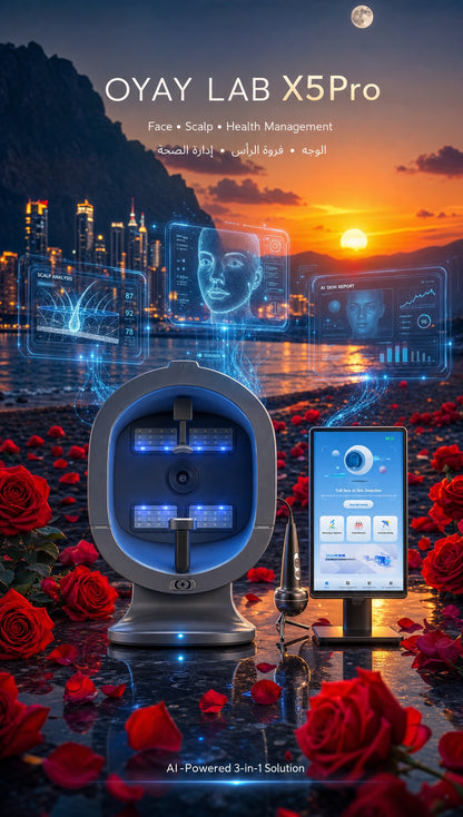 OYAY LAB X5Pro: The Ultimate 5-in-1 AI Face &amp; Scalp Health Management System